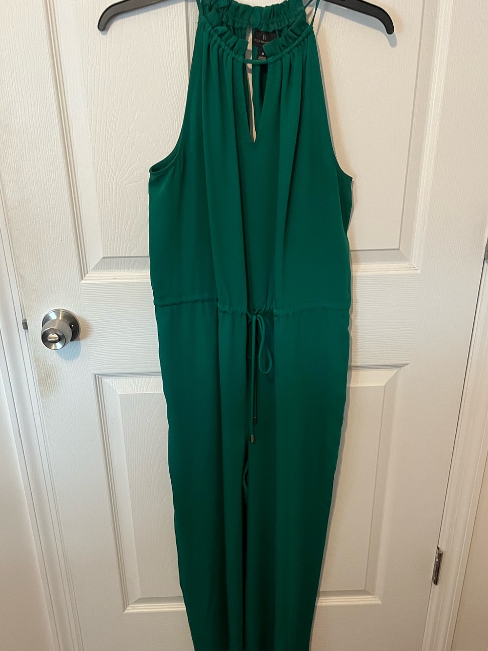 Emerald Green Halter Jumpsuit